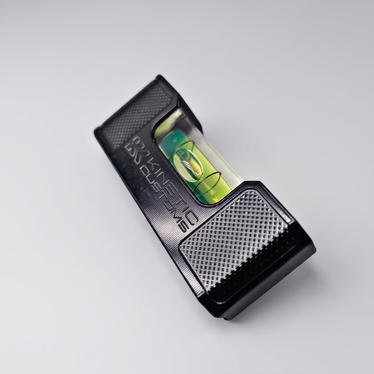 Kinetic Customs Billet Aluminium Pocket Level | Magnetic Scaffold & Pipe Level | Signature Tools