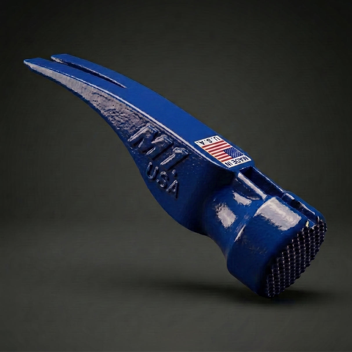 M1 15 oz Marco facial liso Azul neón