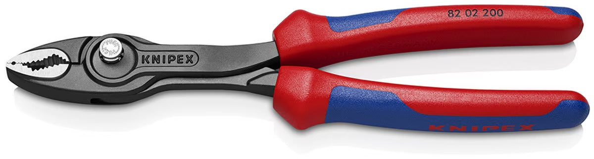 Knipex KNIPEX Pliers, TwinGrip Slip Joint, 200mm