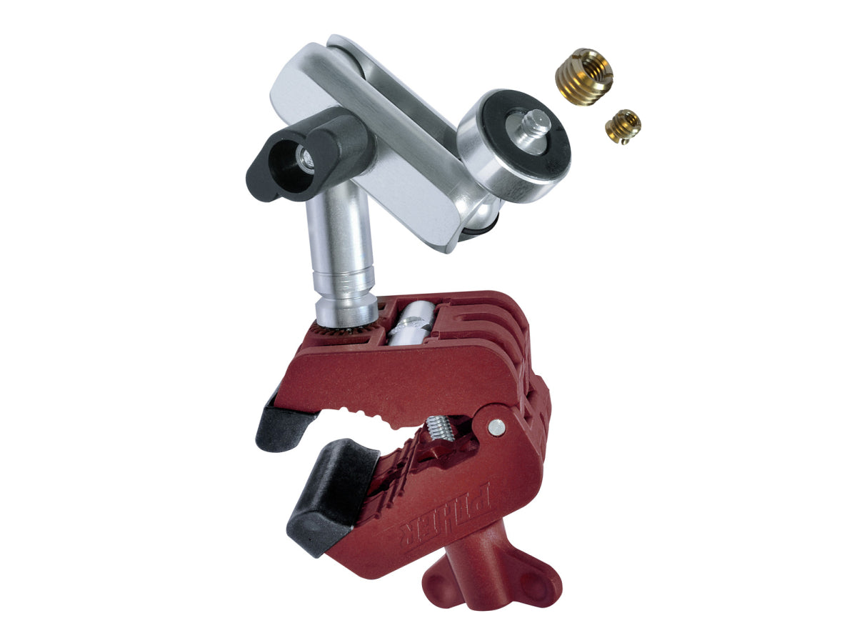 Soporte universal Piher de 1/4"-3/8"-5/8" para láser y cámaras