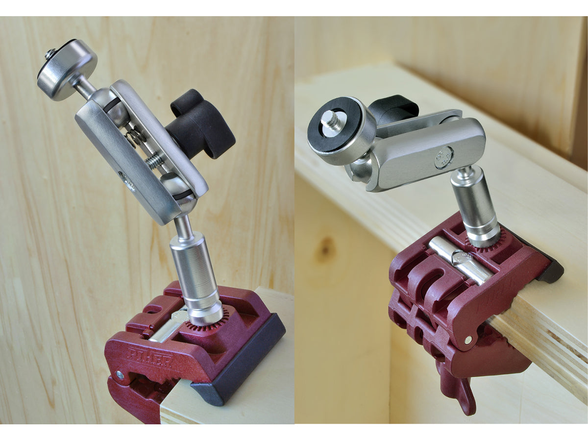 Soporte universal Piher de 1/4"-3/8"-5/8" para láser y cámaras