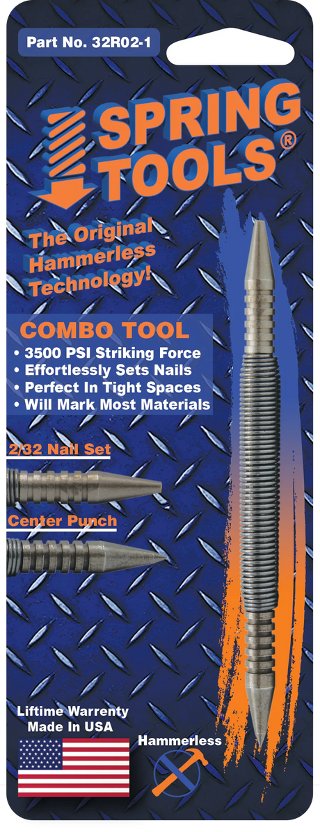 Sigtools now stocks Spring Tools! Insane amount of impact striking force at your finger tips without a hammer. This is a life saver for all finish carpenters and painters.