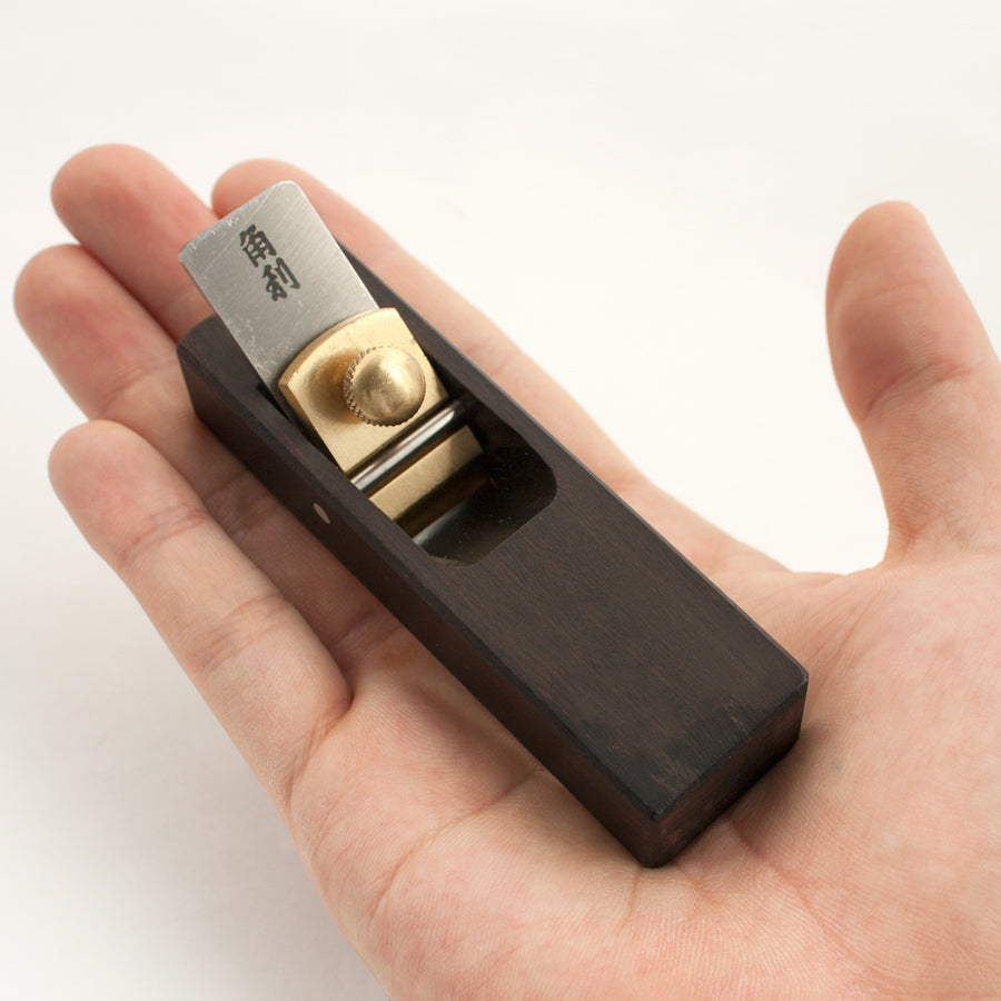 Kakuri Mini Ebony Hand Plane No6 Curved