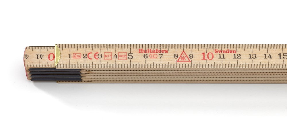 Regla plegable de madera Hultafors 59-2-10 