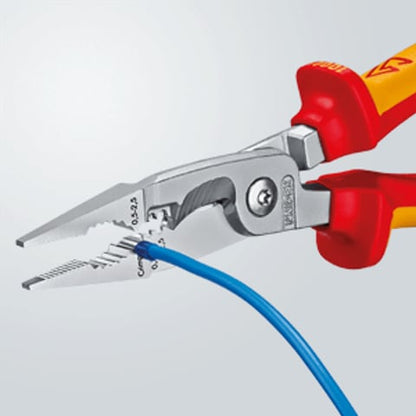 Compact pliers with six essential functions, available at Sigtools.