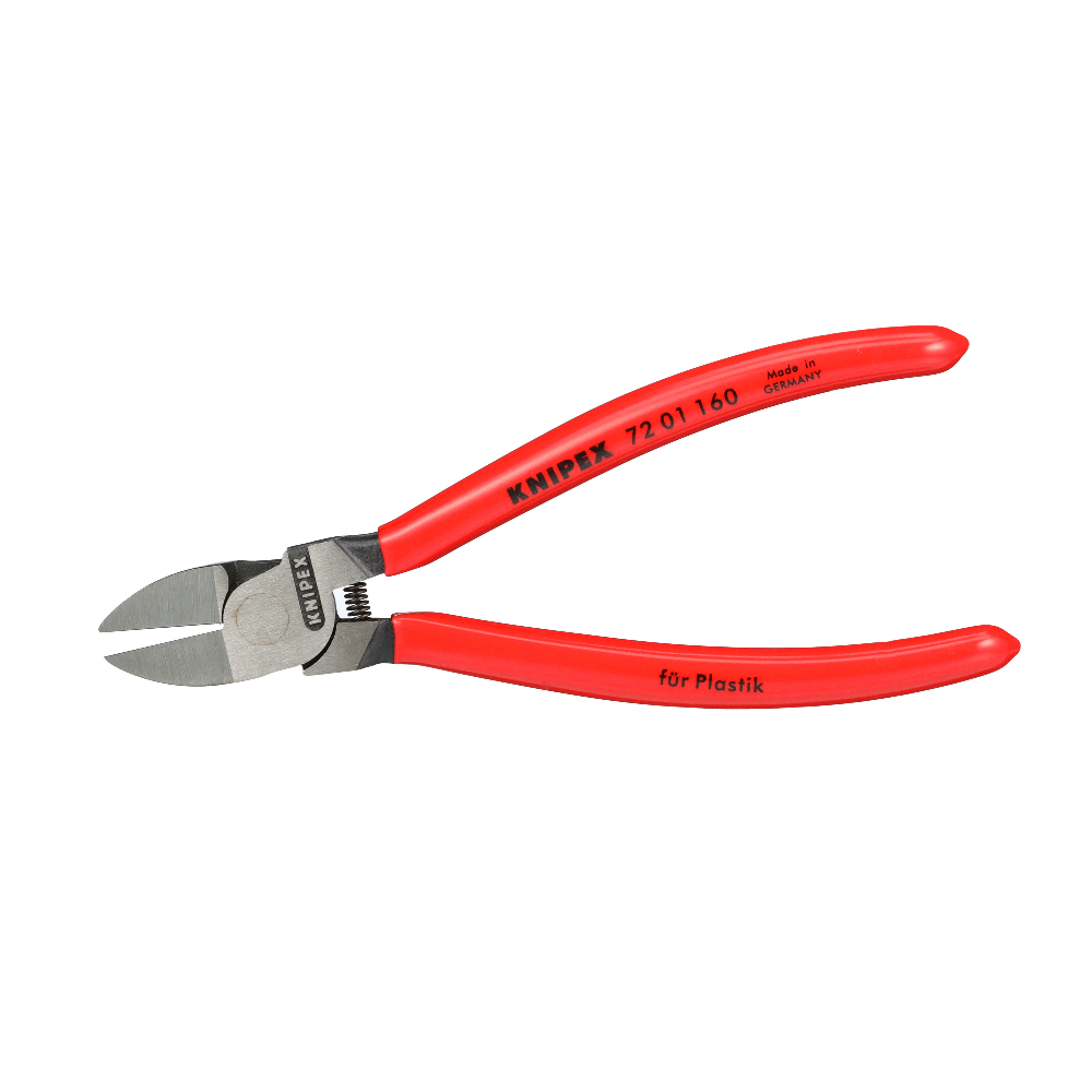 Knipex Diagonal Flush Cutters for Plastic 160mm