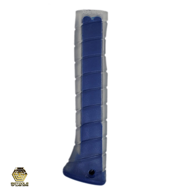 Martinez Replacement Grip - Clear Overlay/Blue Insert