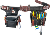 Conjunto de electricista industrial ajustable de cuero Occidental
