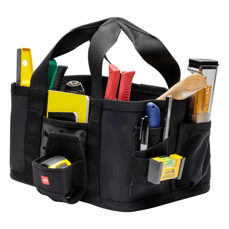 The modular Hypalock grid on the side of the Diamondback Baere Tote, shown with a tape holster attached (sold separately).