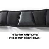 The custom sag-free rubber webbing of the Dura Belt 103, designed to support heavy tool pouches.