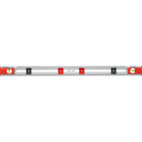 The 800mm Hultafors Cordinat Layout Spirit Level, showing its durable aluminium profile and four adjustable sliders.