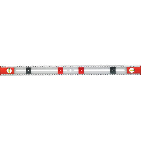 The 800mm Hultafors Cordinat Layout Spirit Level, showing its durable aluminium profile and four adjustable sliders.