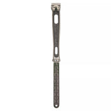 Ergonomic Martinez 16-inch Titanium Polished Handle, designed for control and comfort.