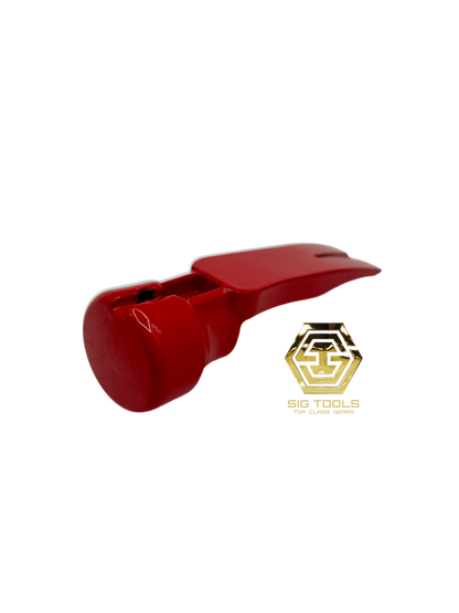 Red smooth face hammer head for precision framing, available at Sigtools.