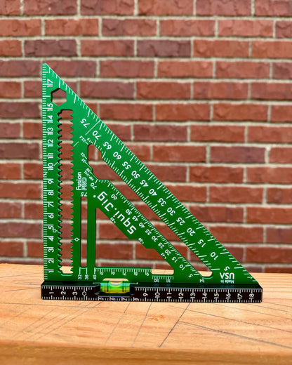 Fusion Pro Rafter Square showing built-in blade wrenches