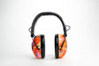 Mufftech earmuffs Orange Roughy model, available at Sigtools NZ.