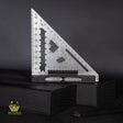 Martinez Titanium Micro Square  METRIC version on dark back ground