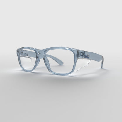 Hyspecs Transparent ICON Series w/ Clear UV400 Lens & Side Shields