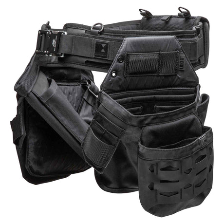 Diamondback low-profile tool belt setup