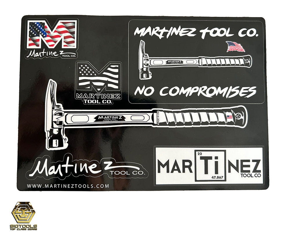 Martinez Tool Co. STICKER PACK
