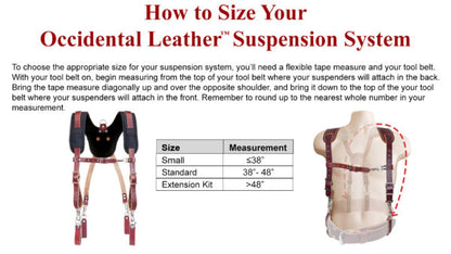 Occidental Leather STRONGHOLD SUSPENSION SYSTEM