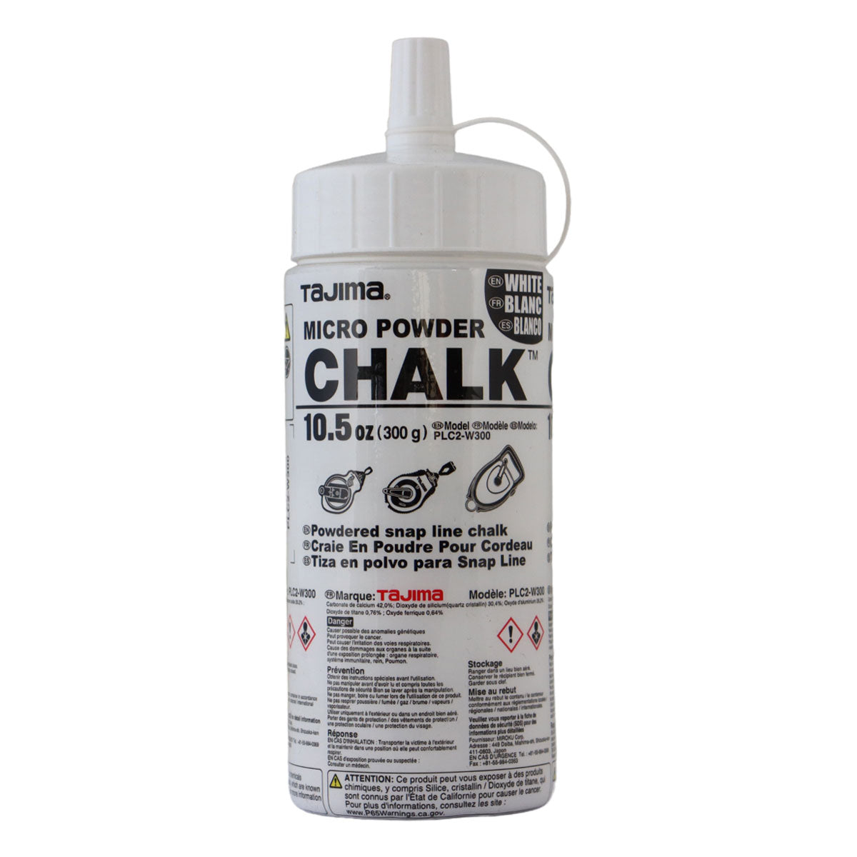 Tajima 300g Chalk Line Refill for sharp and bold lines