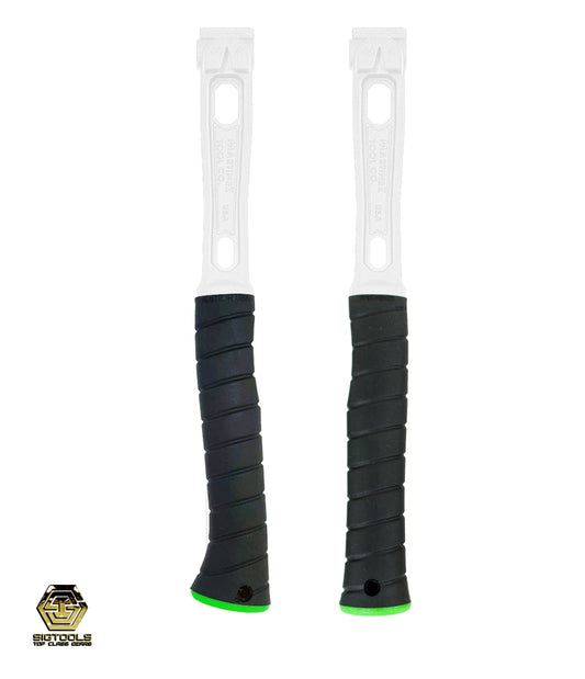 Black Overlay and Green Cap Straight and Curved Martinez M1/M4 Replacement Grips