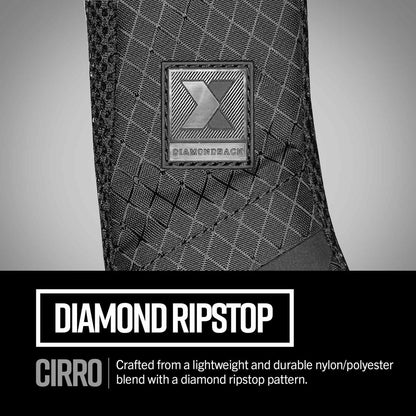 Lightweight Diamond Ripstop fabric work suspenders, resistant to mildew and water.