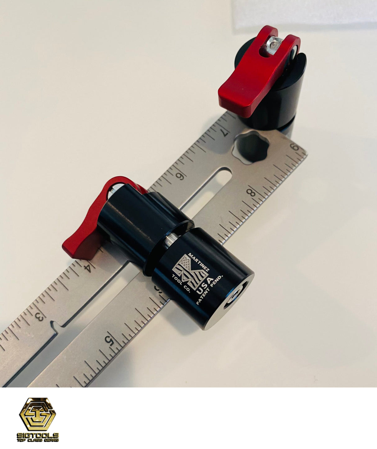 Medidor de escaleras sencillo y fácil de usar de Martinez Tools - Aluminio