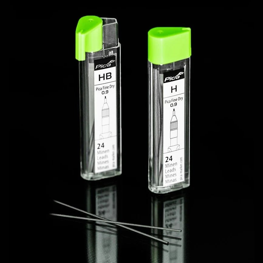 Pica-Marker Pica Fine Dry Graphite Lead H Refills (7050)