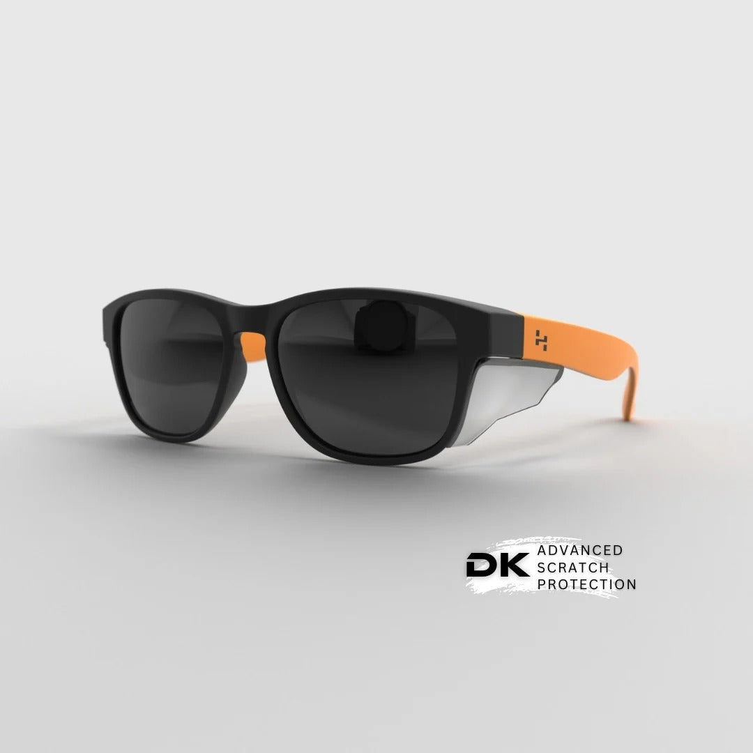 Hyspecs ICON Series w/ Grey Tinted Lens & Side Shields