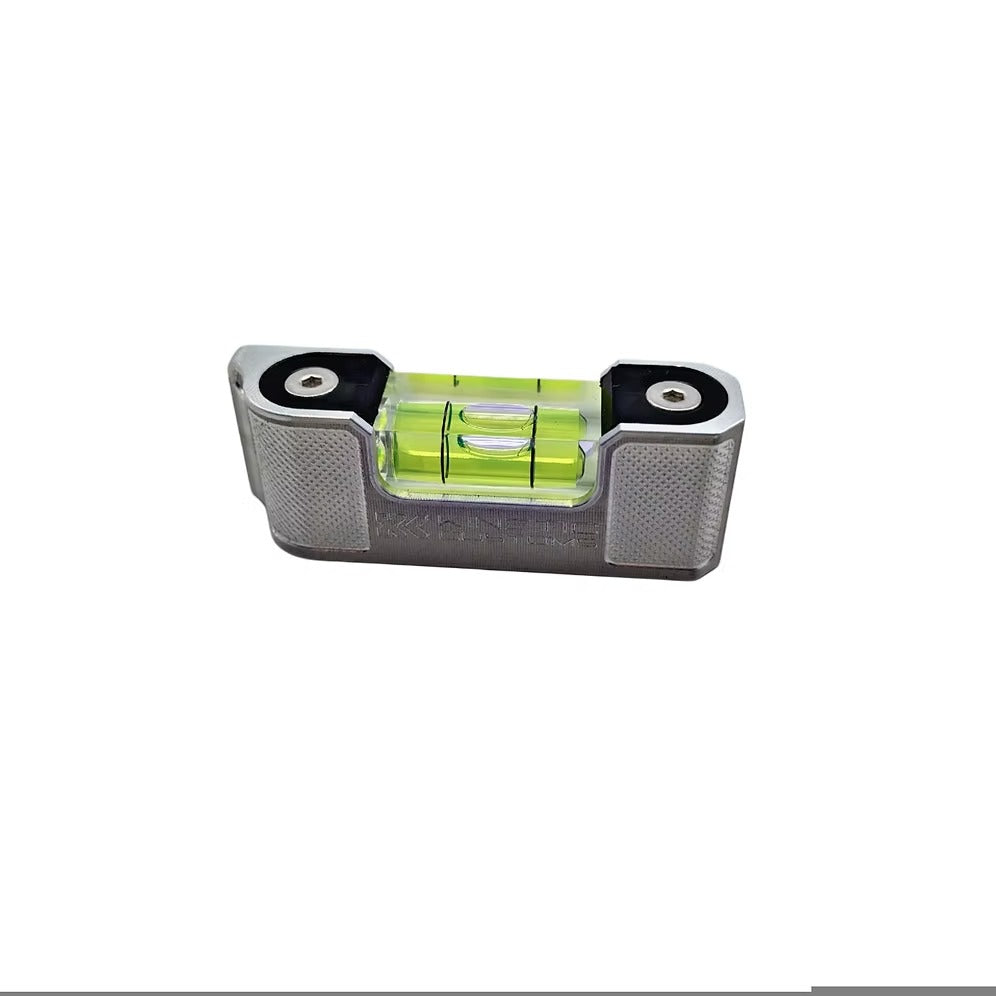 Kinetic Customs Billet Aluminium Pocket Level | Magnetic Scaffold & Pipe Level | Signature Tools