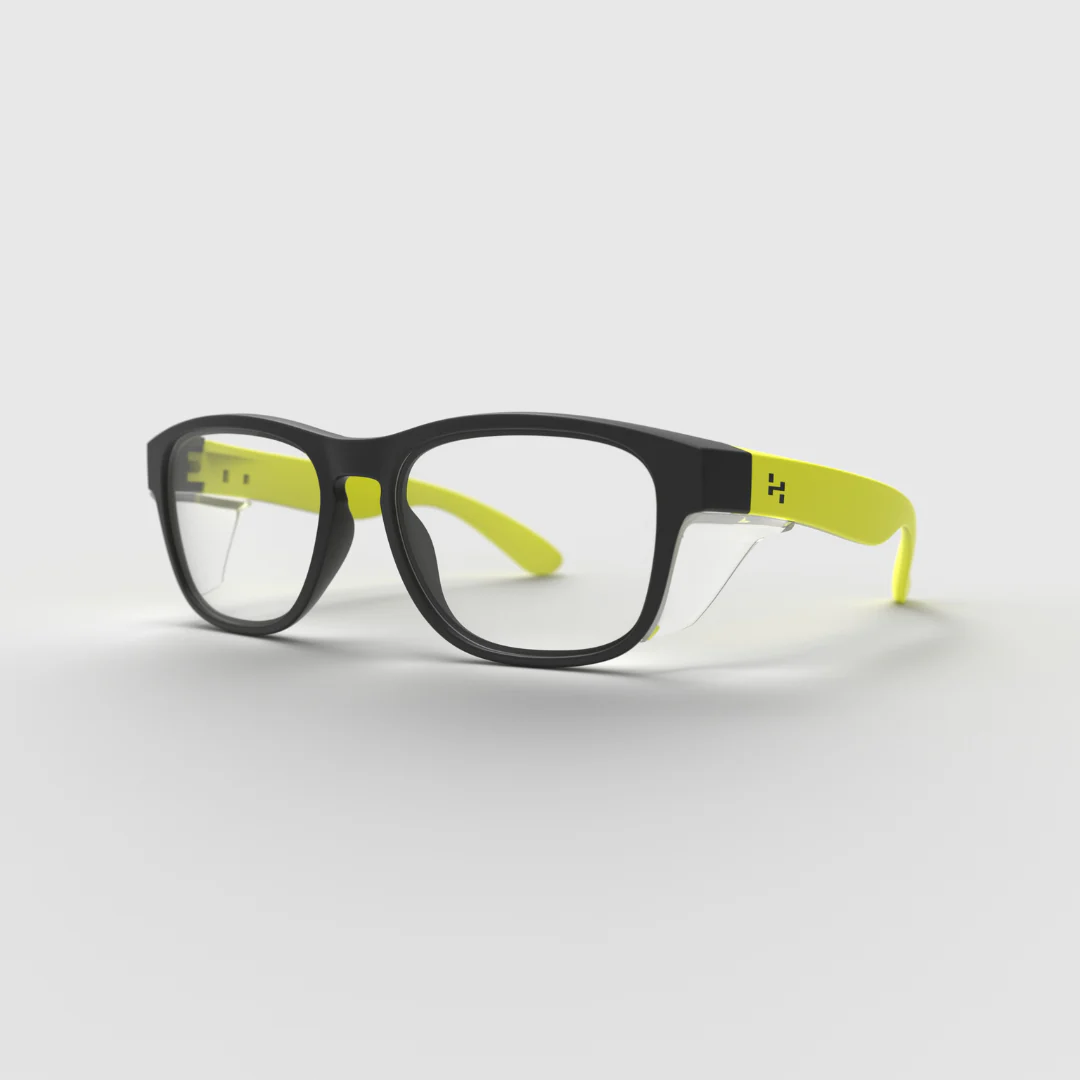 Hyspecs Transparent ICON Series w/ Clear UV400 Lens & Side Shields