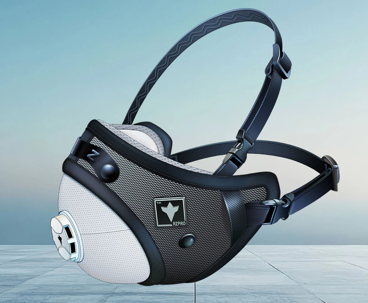 RZ Mask RZ PRO FFP3 Respirator / 99% Filtration & Active Carbon / RZ Secure 360 Seal™
