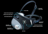 Close-up of the RZ PRO FFP2 Mask's high-performance FFP2 filter with active carbon layer for odor neutralization.
