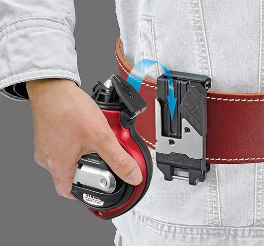 Tajima Chalk-Rite Sturdy CR211SFR | Heavy-Duty Aluminum Chalk Line | Signature Tools
