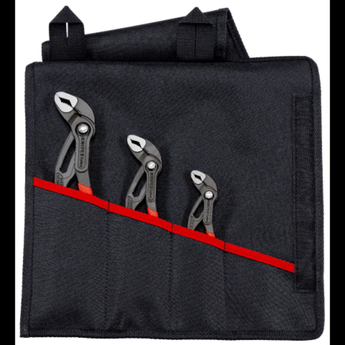 Knipex Cobra High-Tech Water Pump Pliers 3-Piece Set