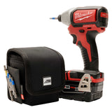 Close-up of the Diamondback Power Pax showing the protective cover and side HypaLock grid for modular accessories