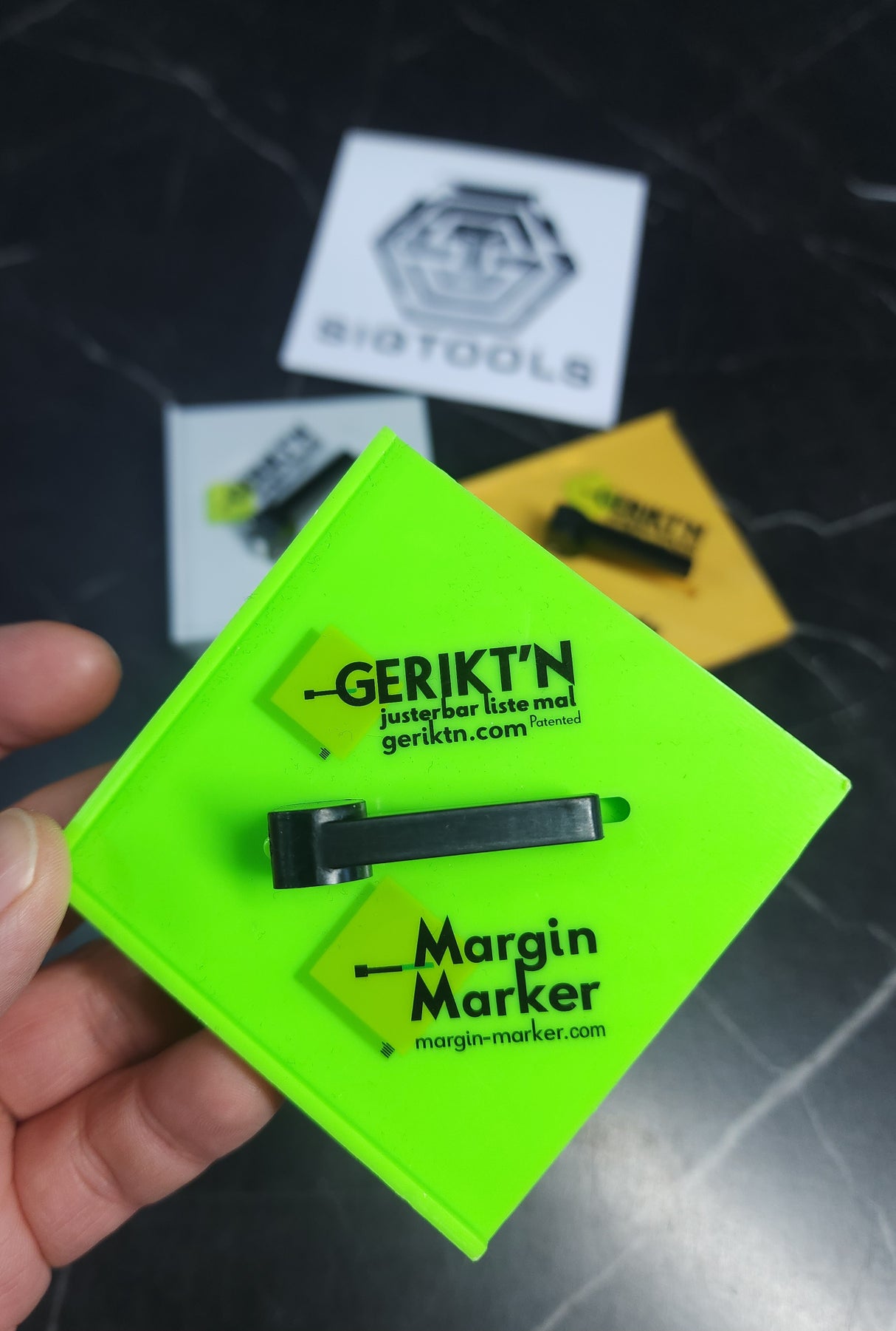 Marcador de margen de Gerikt'n