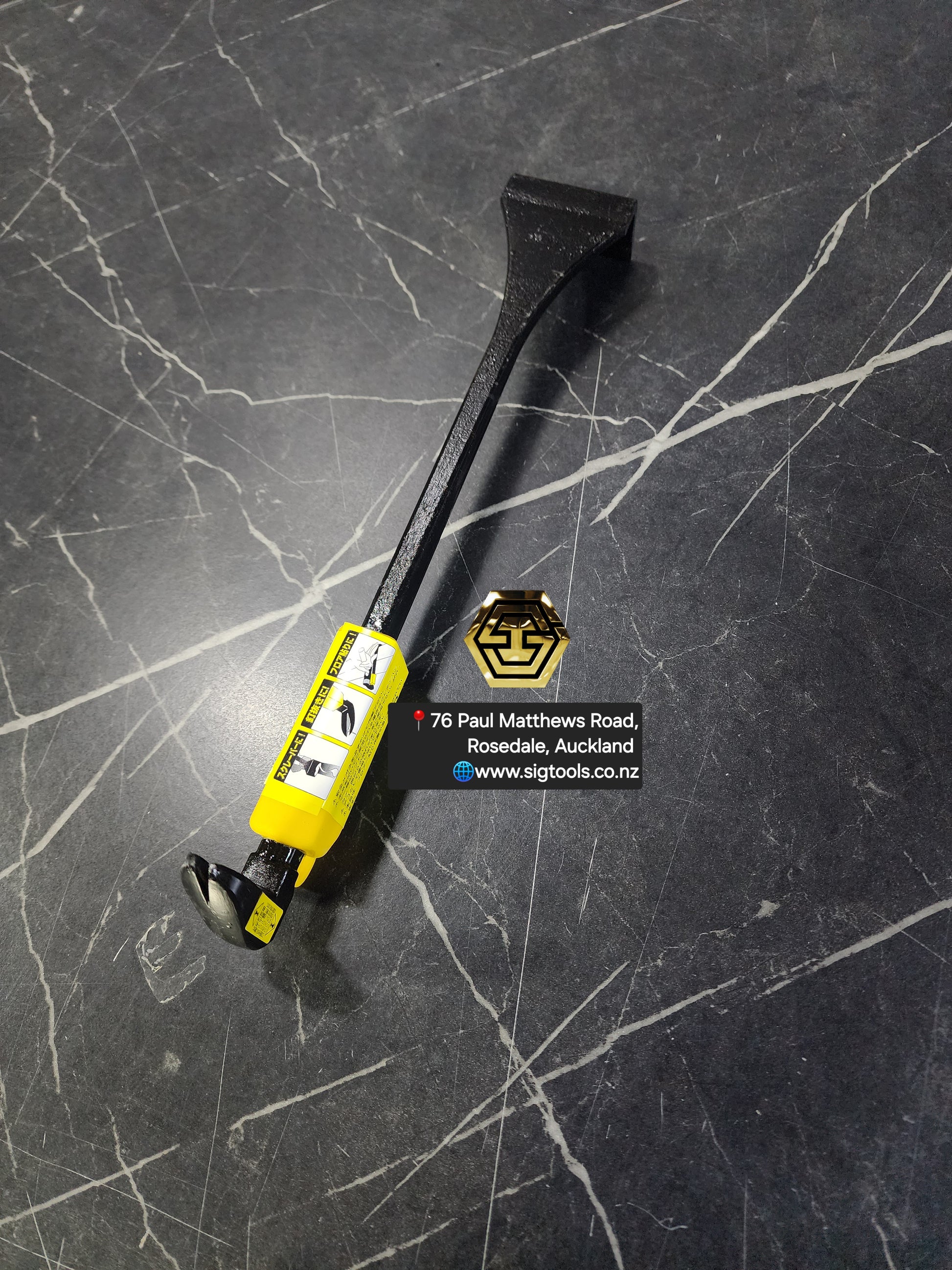 Drop-forged Dogyu floor tool for professional laminate and pergo setup, available at Sigtools.