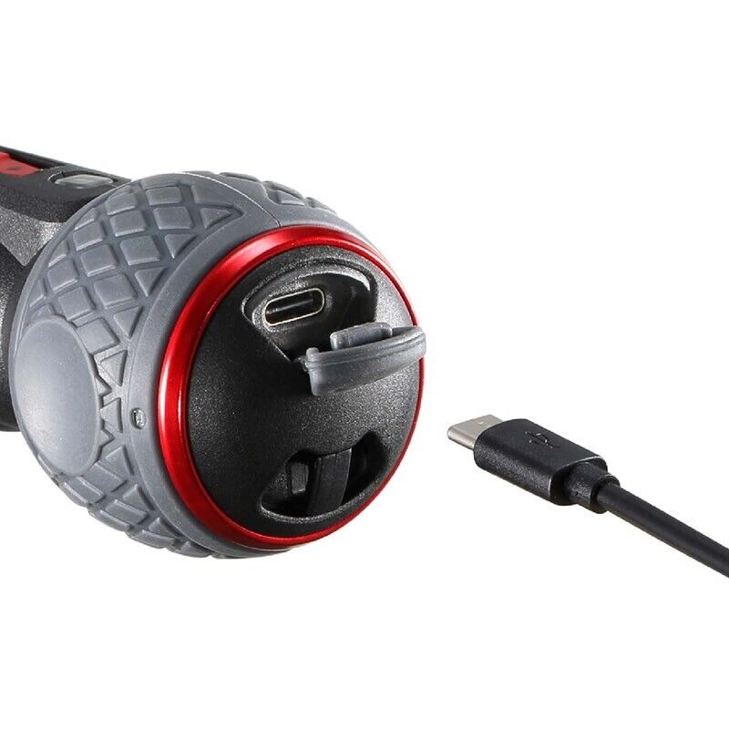 Vessel usb220 now available at www.sigtools.co.nz USB Type-C charging port on the electric screwdriver with a 1m charging cable, offering approximately 60 minutes of charging time for about 500 charges.