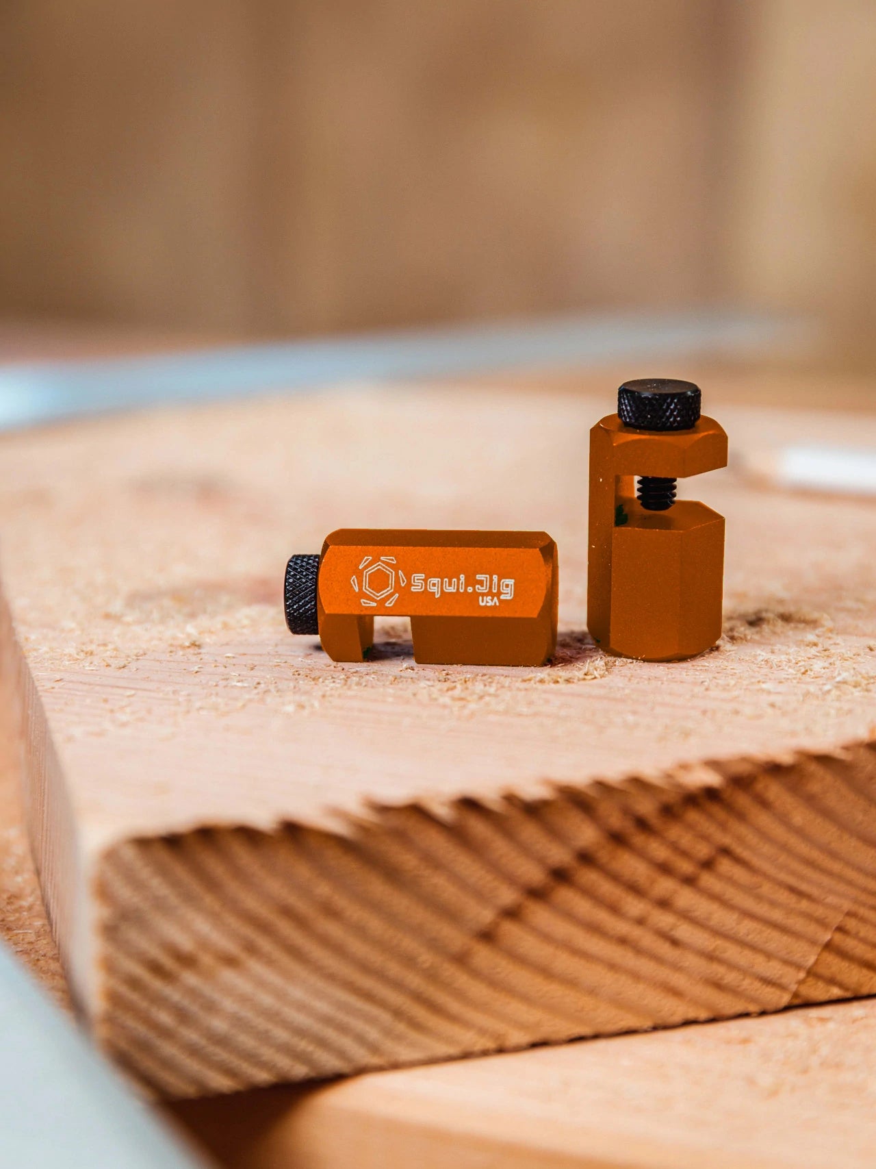 Squi.Jig 1.5” Tall - Plantillas para enmarcar (Azul, Rojo, Naranja, Verde) 