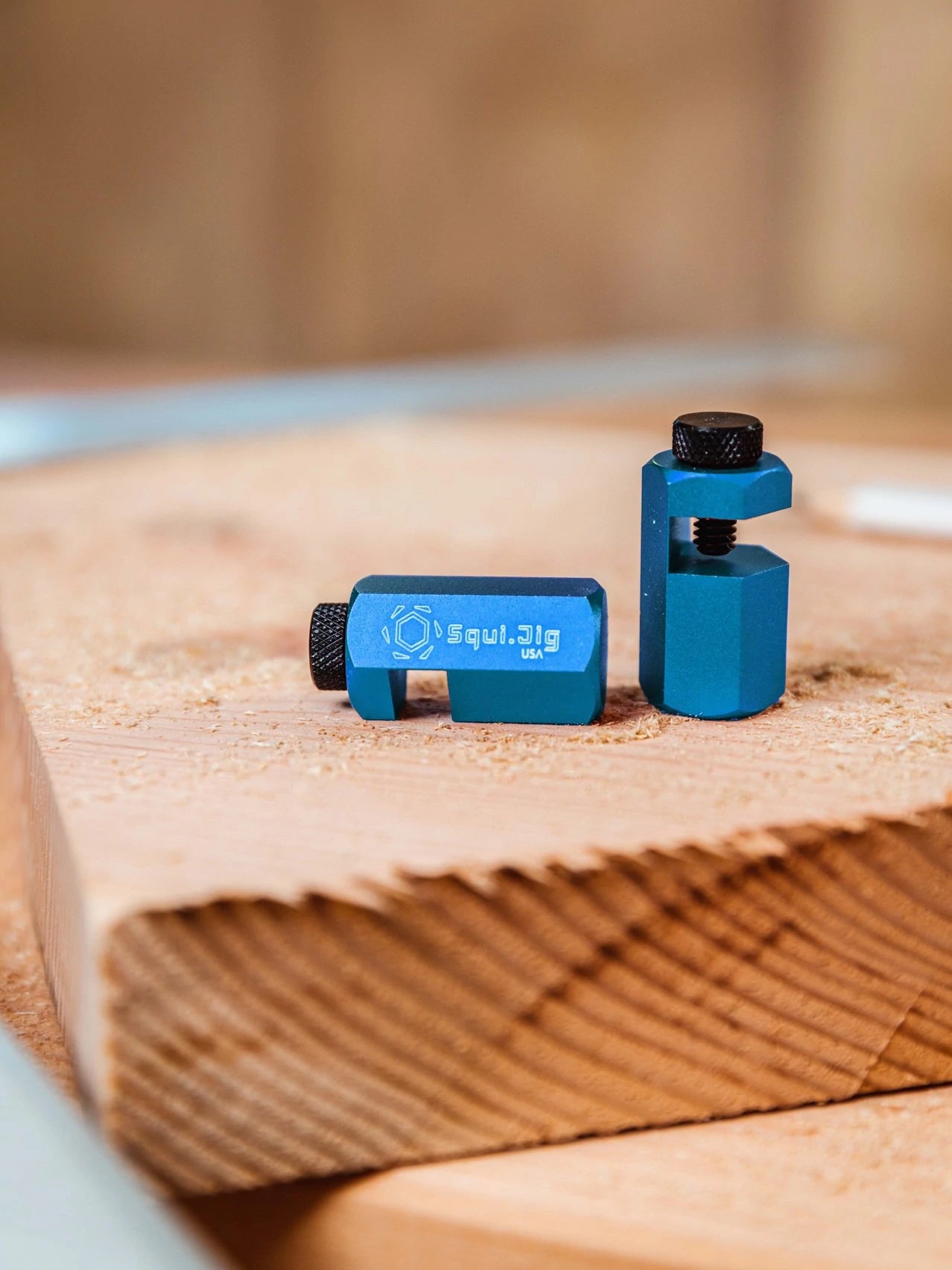 Squi.Jig 1.5” Tall - Plantillas para enmarcar (Azul, Rojo, Naranja, Verde) 